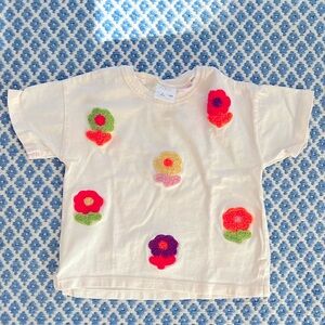 Zara Kids Floral T-Shirt